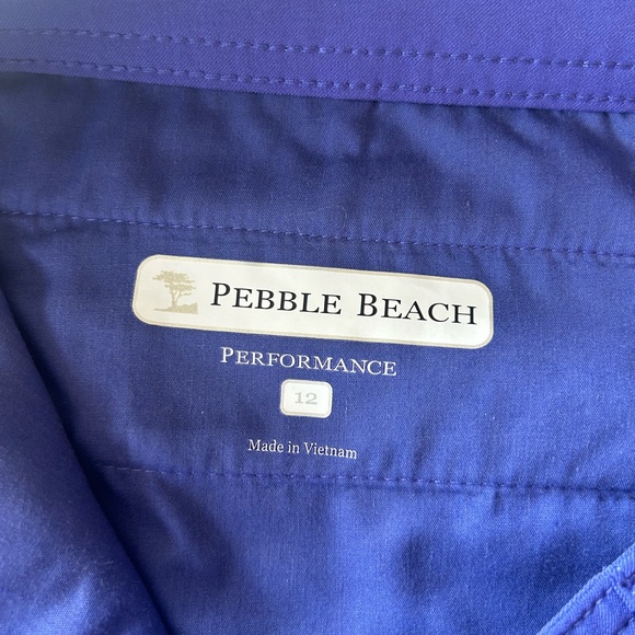 Women's pebble beach golf shorts. Size 12 purple - Picture 8 of 10